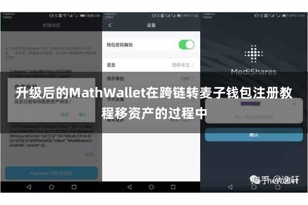 升级后的MathWallet在跨链转麦子钱包注册教程移资产的过程中