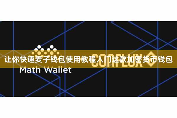 让你快速麦子钱包使用教程入门这款加密货币钱包
