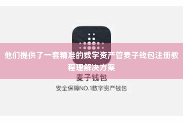他们提供了一套精准的数字资产管麦子钱包注册教程理解决方案
